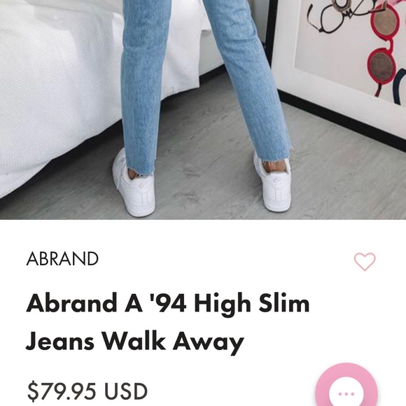 Women’s Abrand A ‘94 jeans - Picture 2 of 5